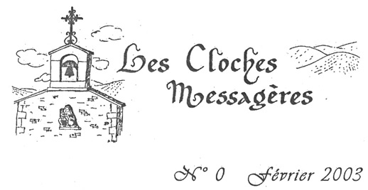 image représentant l'article Les Cloches messagères N°0 – Février 2003